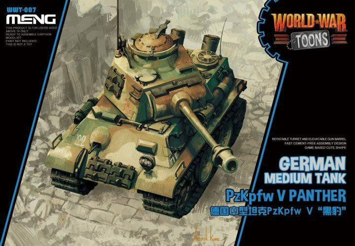 Meng Panther War Toons WT007